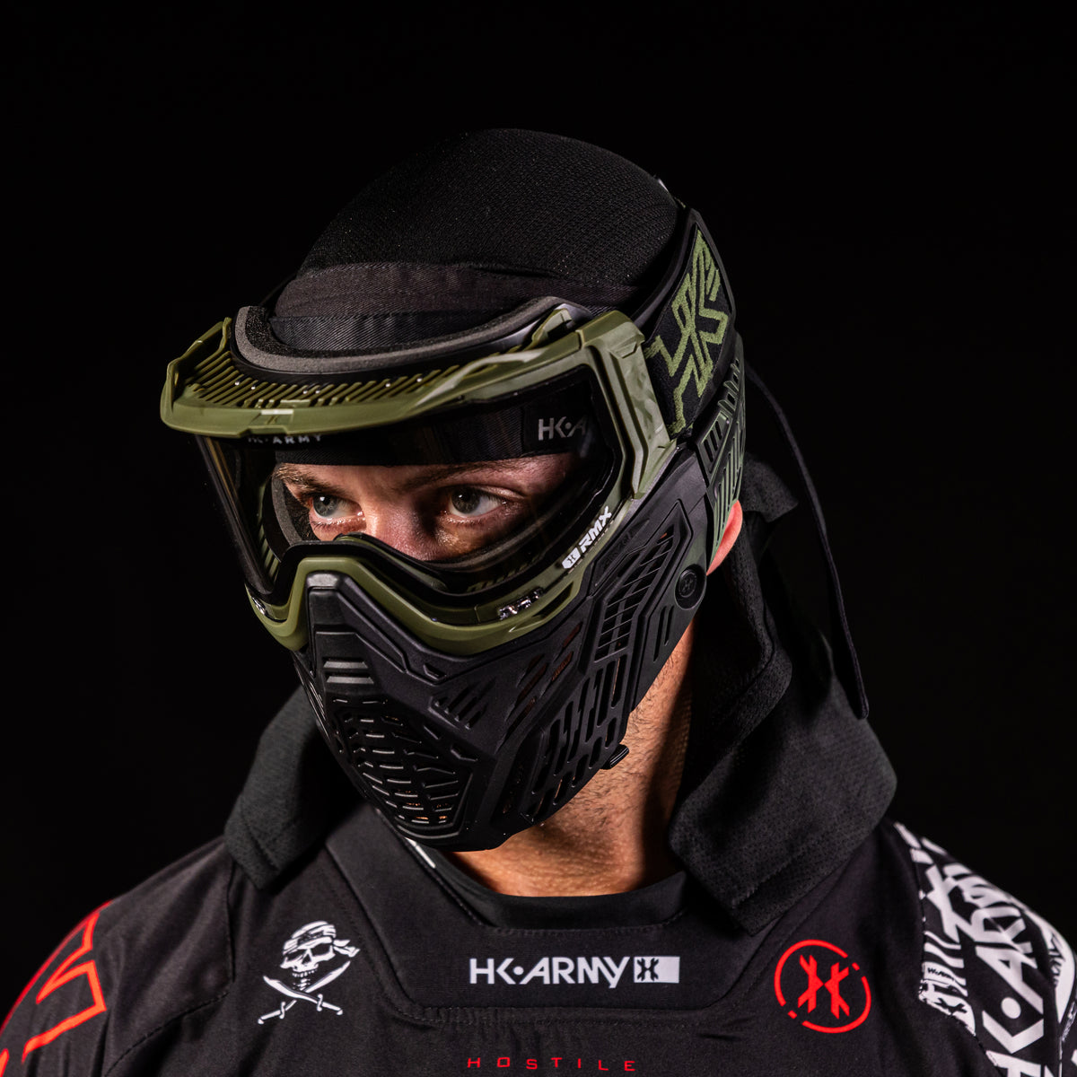 RMX Goggle System - Olive w/ Clear Lens