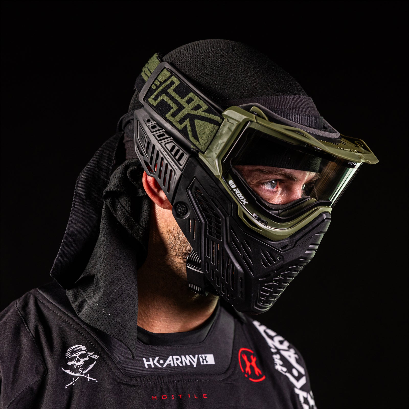 RMX Goggle System - Olive w/ Clear Lens
