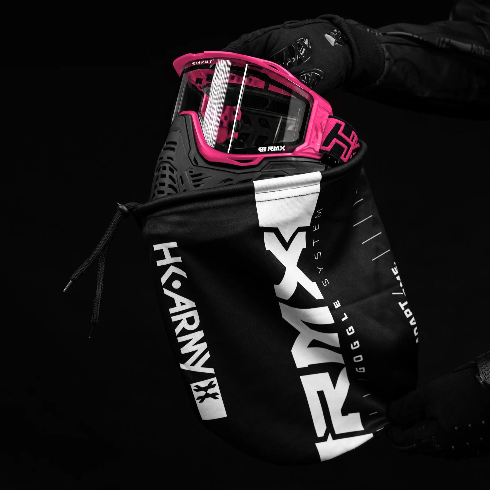 RMX Goggle System - Neon Pink w/ Clear Lens