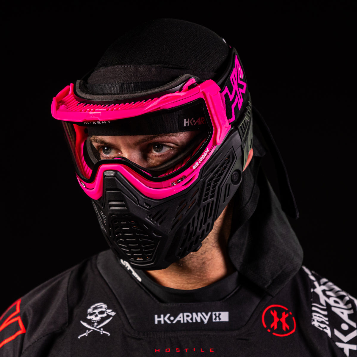 RMX Goggle System - Neon Pink w/ Clear Lens