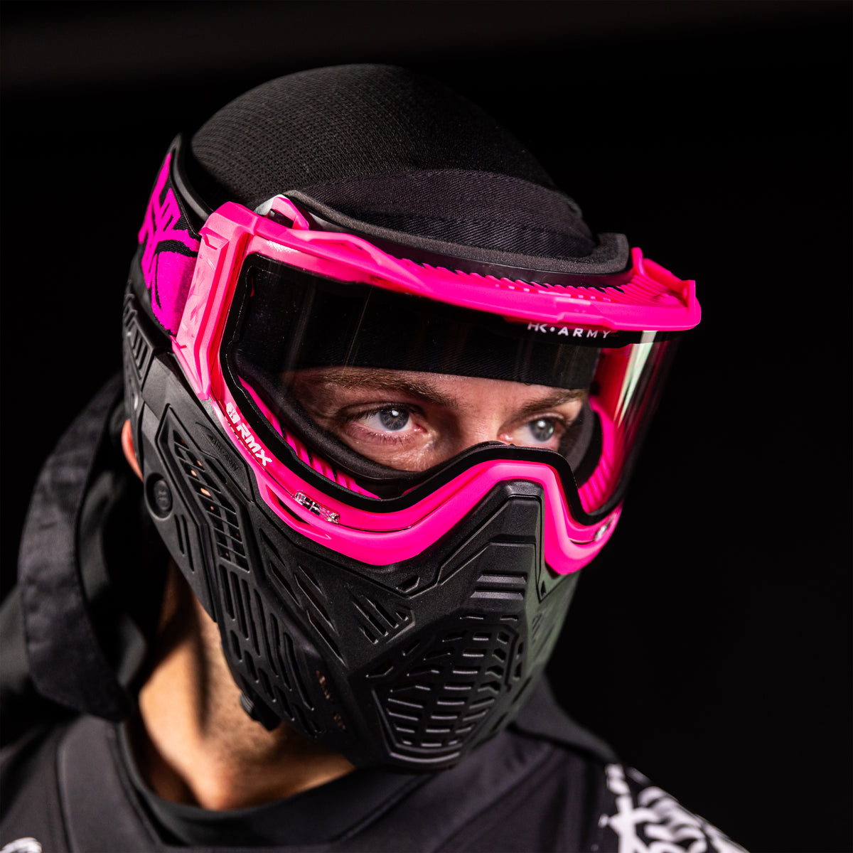 RMX Goggle System - Neon Pink w/ Clear Lens