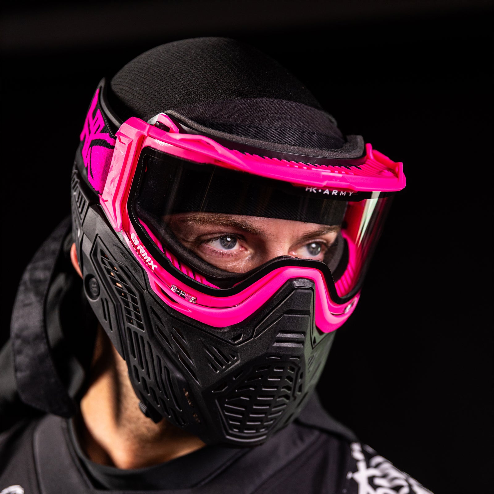 RMX Goggle System - Neon Pink w/ Clear Lens