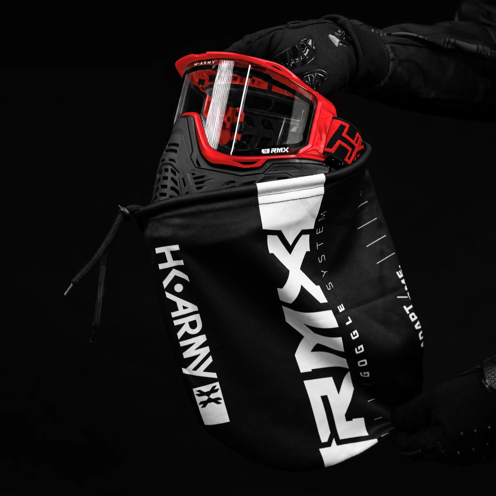 RMX Goggle System - Red w/ Clear Lens