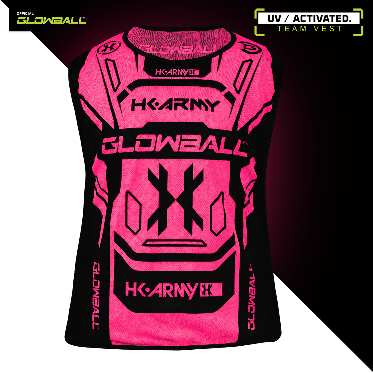 Glowball™ Team Vest - UV Pink Tank Top Jersey