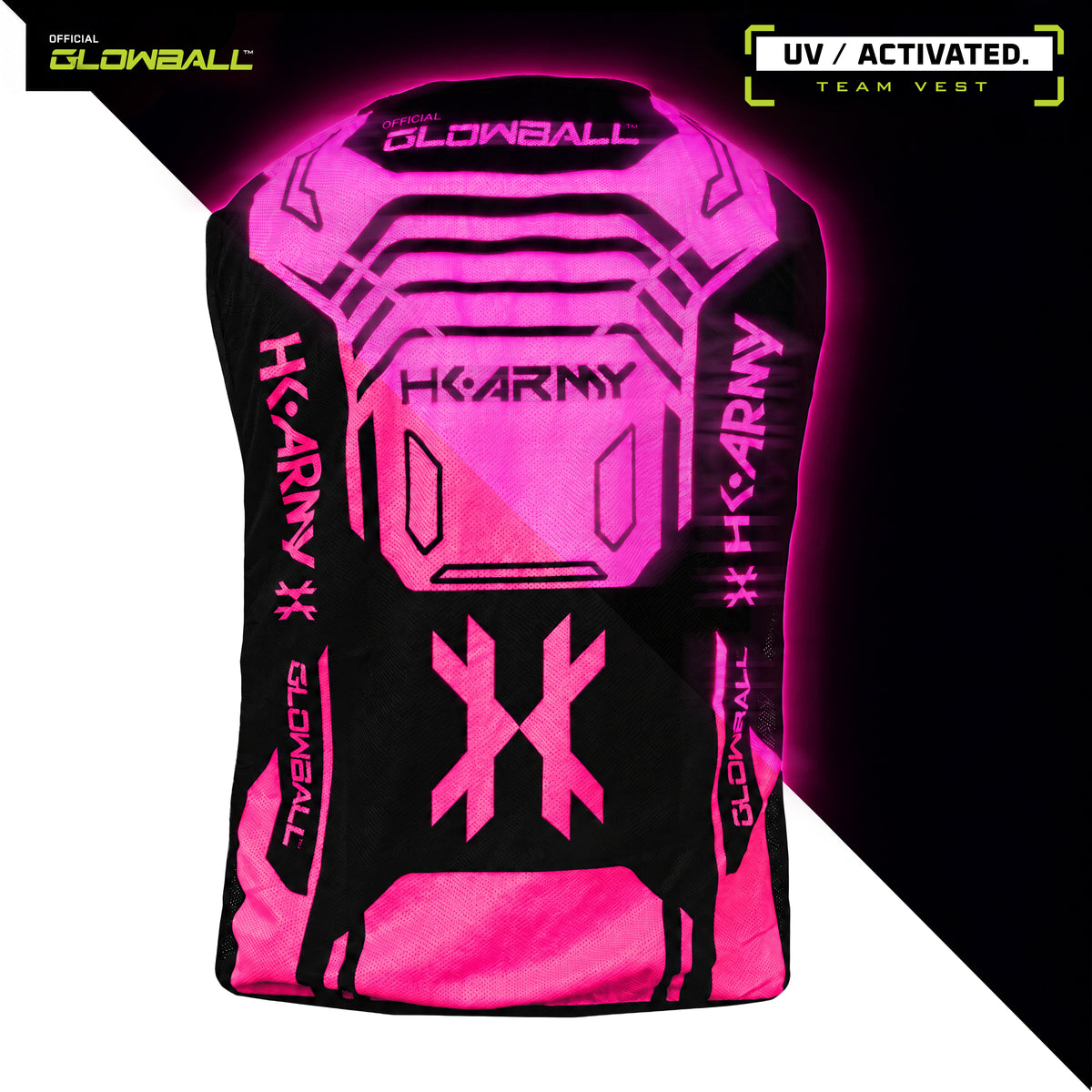 Glowball™ Team Vest - UV Pink Tank Top Jersey