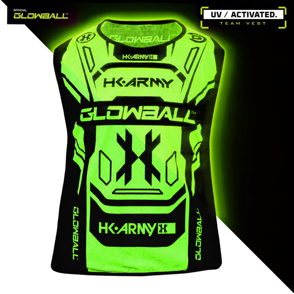 Glowball™ Team Vest - UV Green Tank Top Jersey