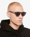 VANTA Serpens Sunglasses - Gloss Black & Gold Metal