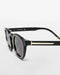 VANTA Serpens Sunglasses - Gloss Black & Gold Metal