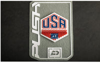 Push Velcro Rubberized Patch