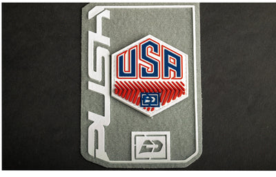 Push Velcro Rubberized Patch