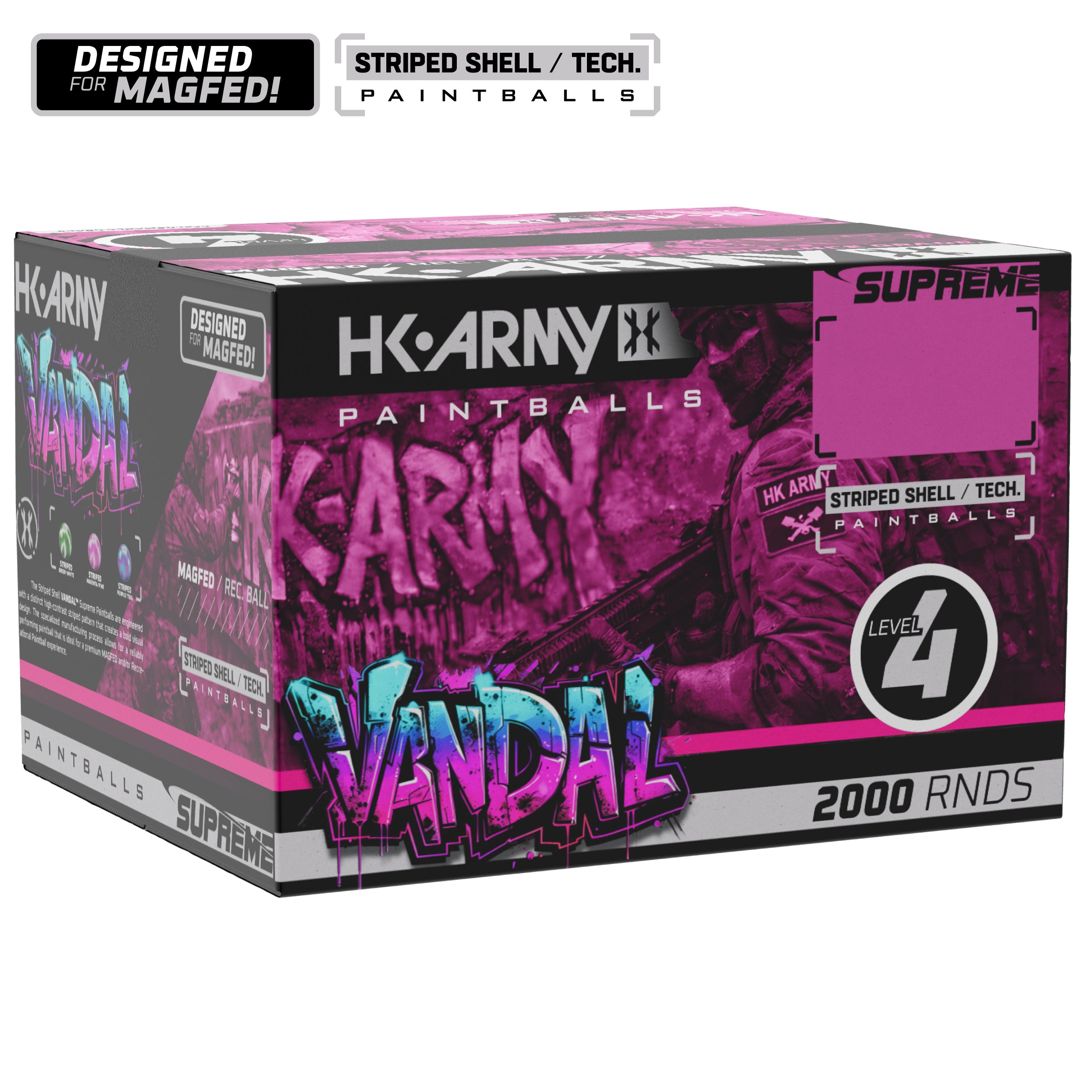 HK Army VANDAL Mag-Fed Paintballs 2000RD