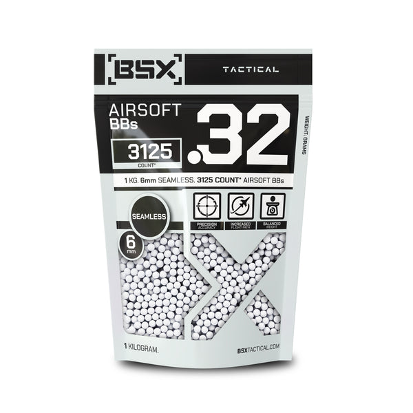 BSX BBs 0.32g - 3,125ct - White