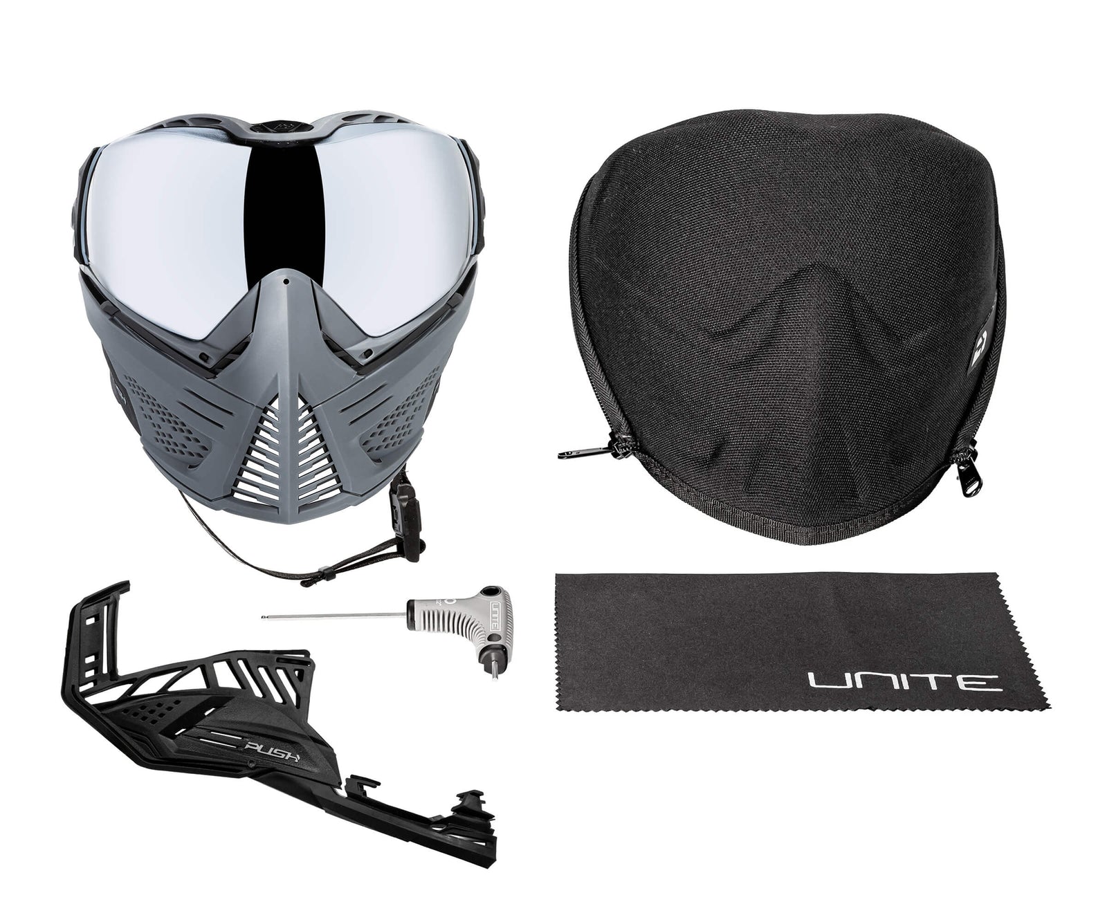 Unite Goggle Mk II - Nomad (Grey/Black) - Silver Lens