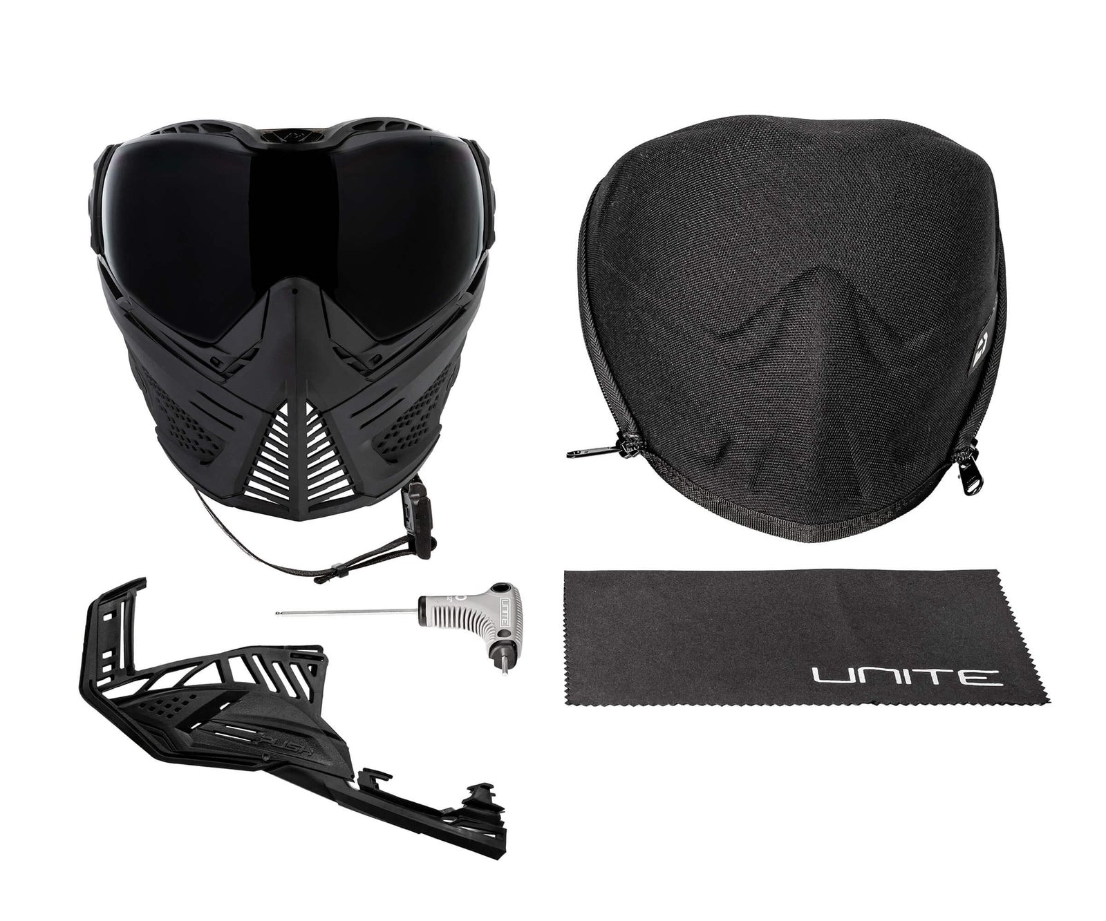 Unite Goggle Mk II - Oblivion (Black/Black) - Smoke Lens