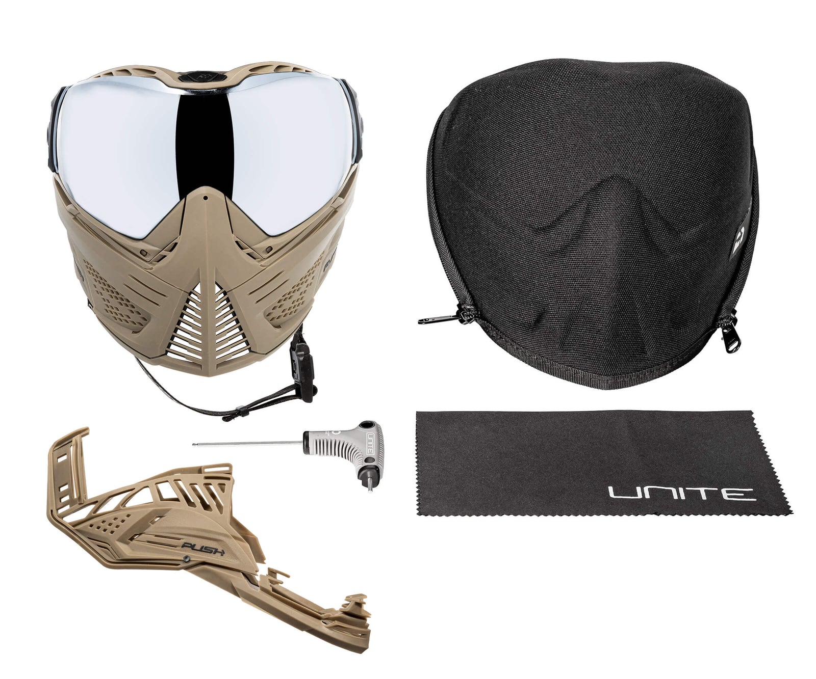 Unite Goggle Mk II  - Outlaw (Tan/Tan) - Silver Lens