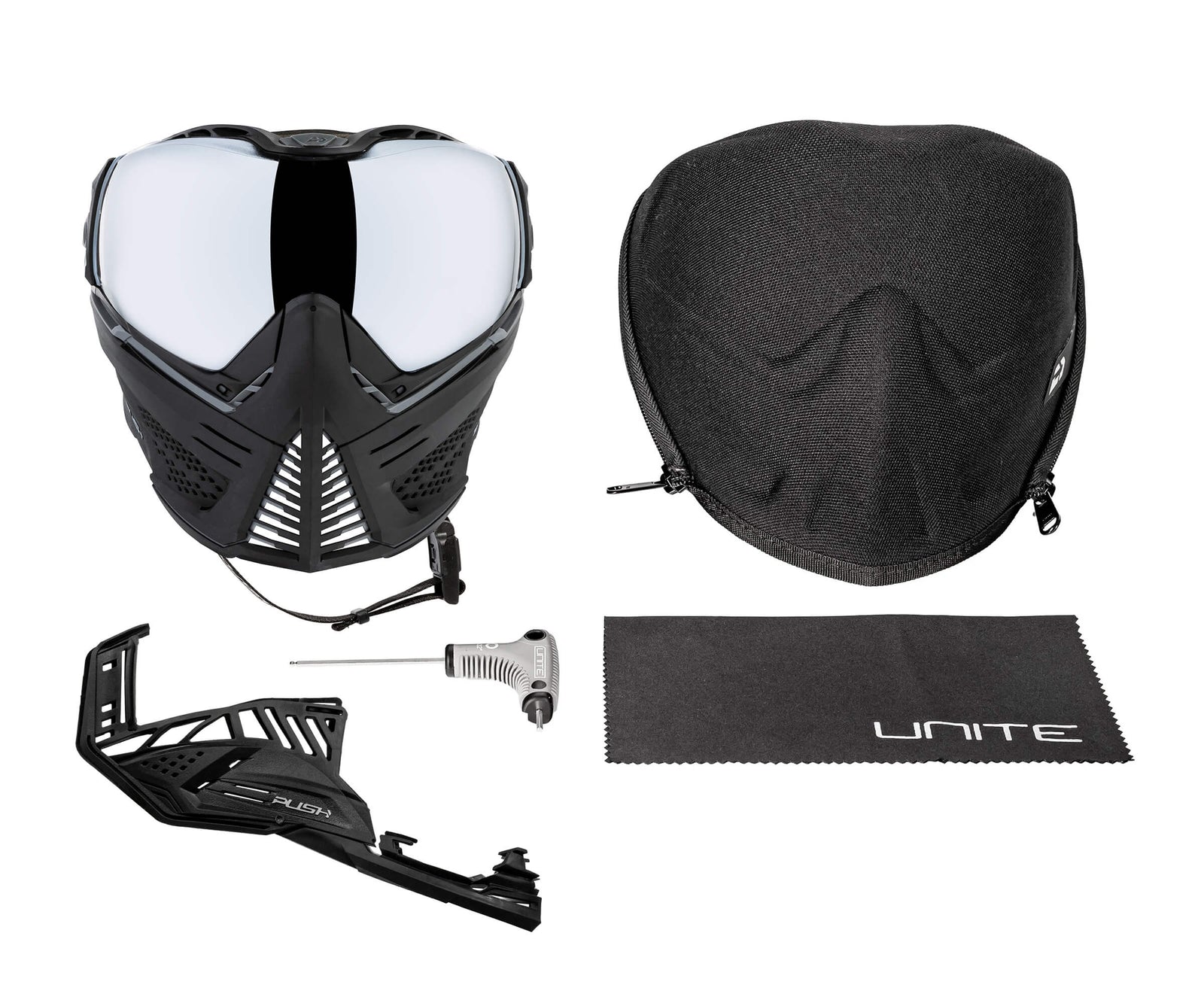Unite Goggle Mk II - Rogue (Black/Grey) - Silver Lens