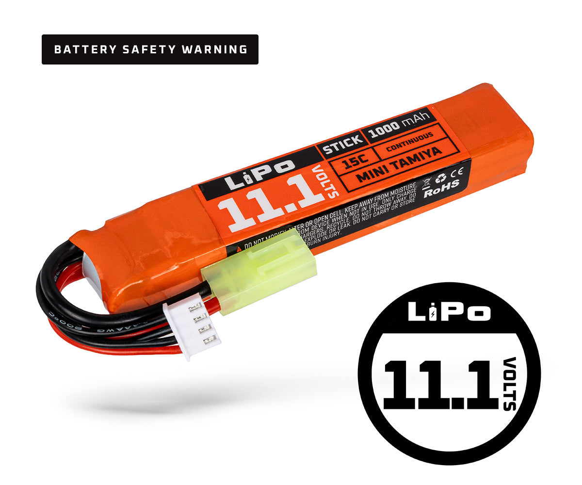 Hostile ENERGY - LiPo Battery 11.1V 1000mAh 15C Stick