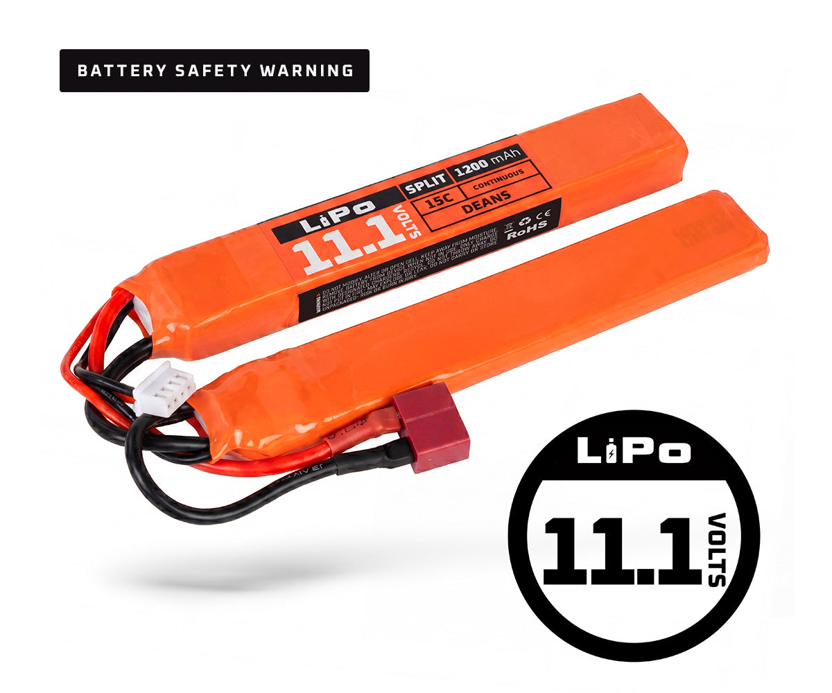 Hostile ENERGY - LiPo Battery 11.1V 1200mAh 15C Split (Dean Connector)