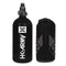 Black 48ci/3000psi Aluminum HPA Tank w/ Neoprene Padded Cover