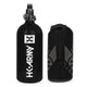 Black 48ci/3000psi Aluminum HPA Tank w/ Neoprene Padded Cover