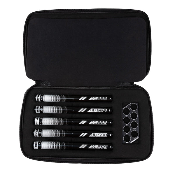 LAZR Elite Orbit Barrel Kit - 15" Black/Gold Fade - Black Inserts - Cocker Threads