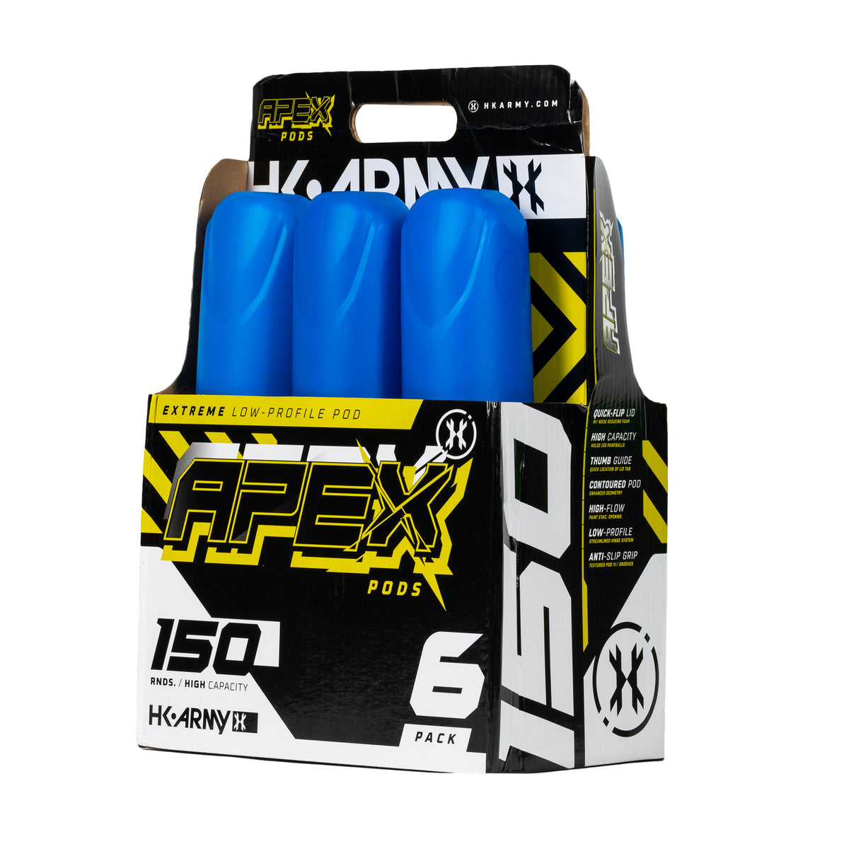 Apex 150 Round Pod 6-Pack - Blue