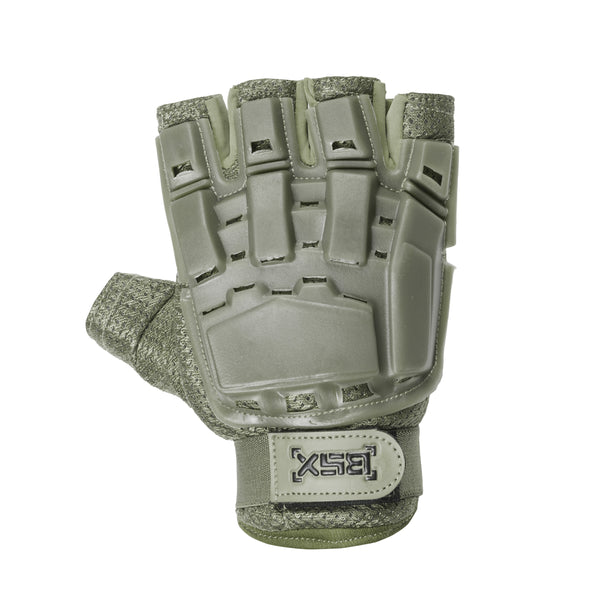 BSX - Half Finger Glove - Olive