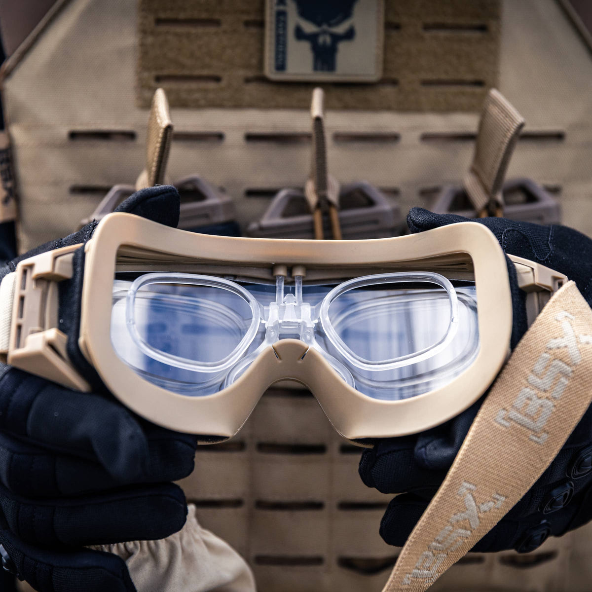 BSX Tango Goggle - Thermal w/ Multiple Lenses - Tan