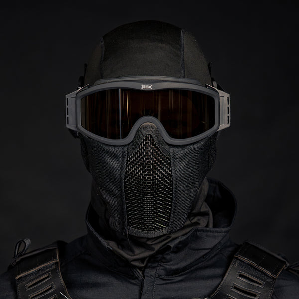 BSX Outlaw Mesh Mask - Black