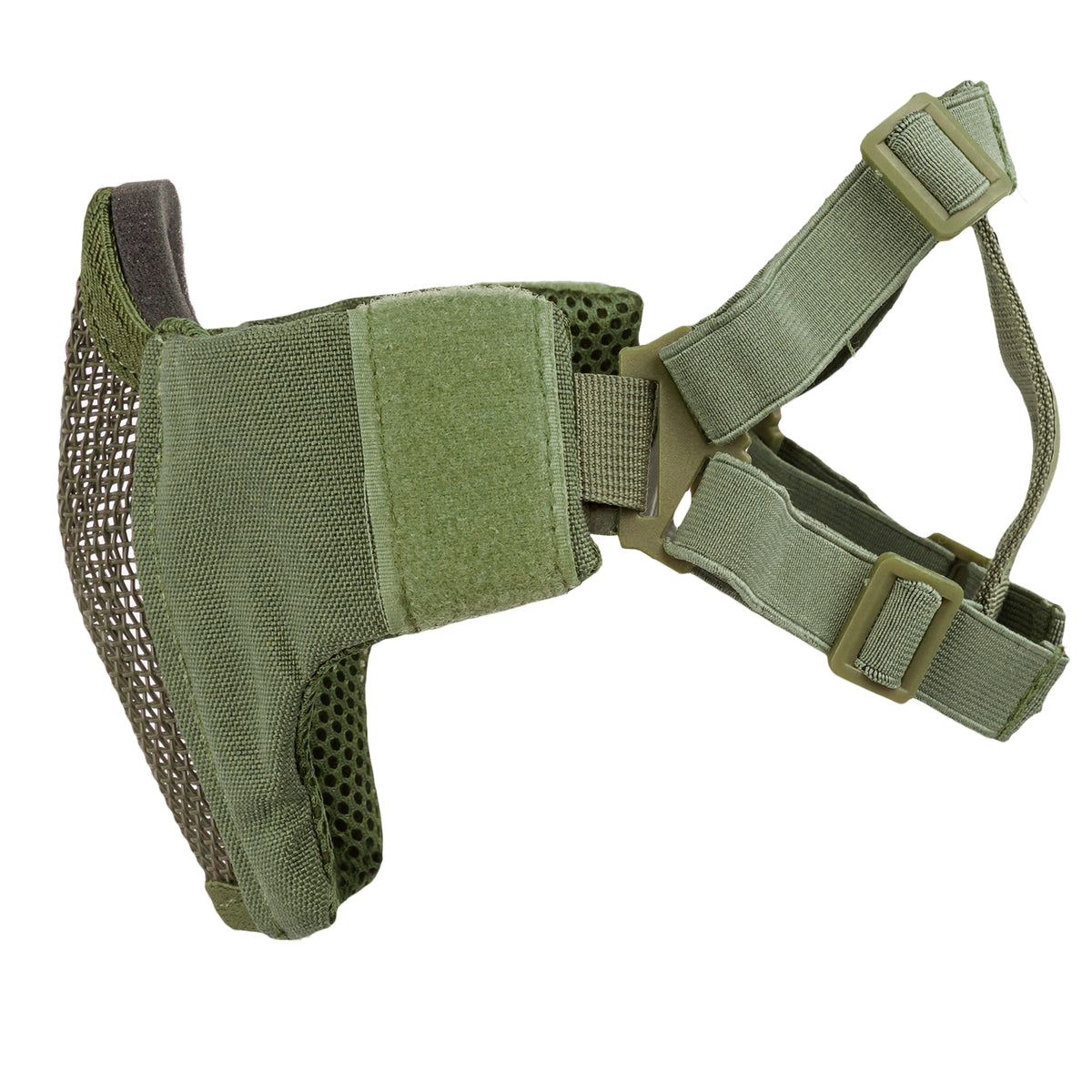 BSX Outlaw Mesh Mask - OD Green