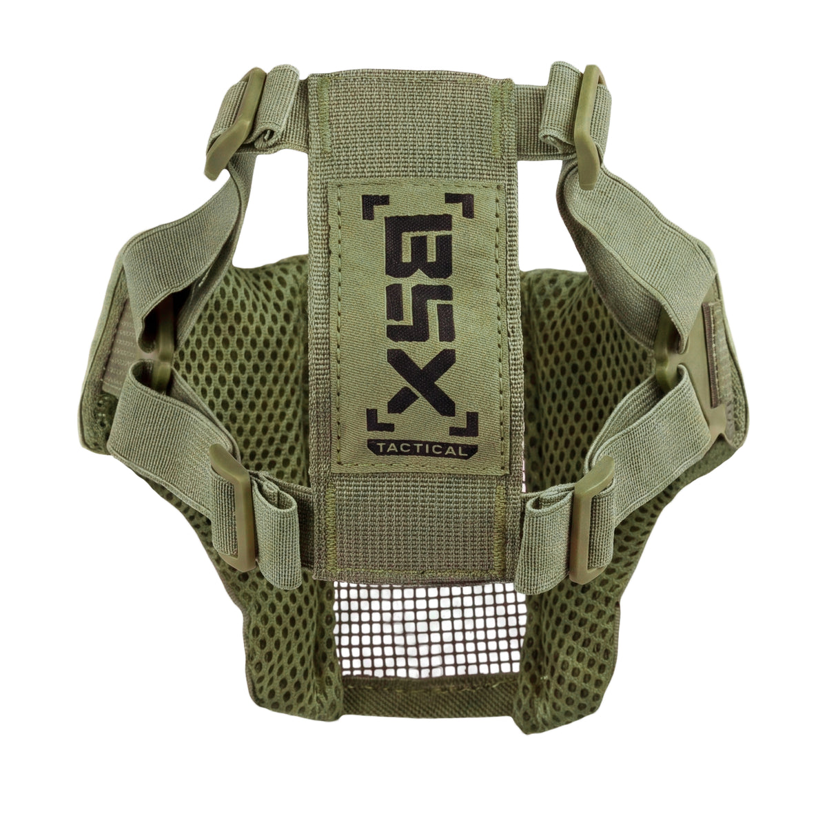 BSX Outlaw Mesh Mask - OD Green