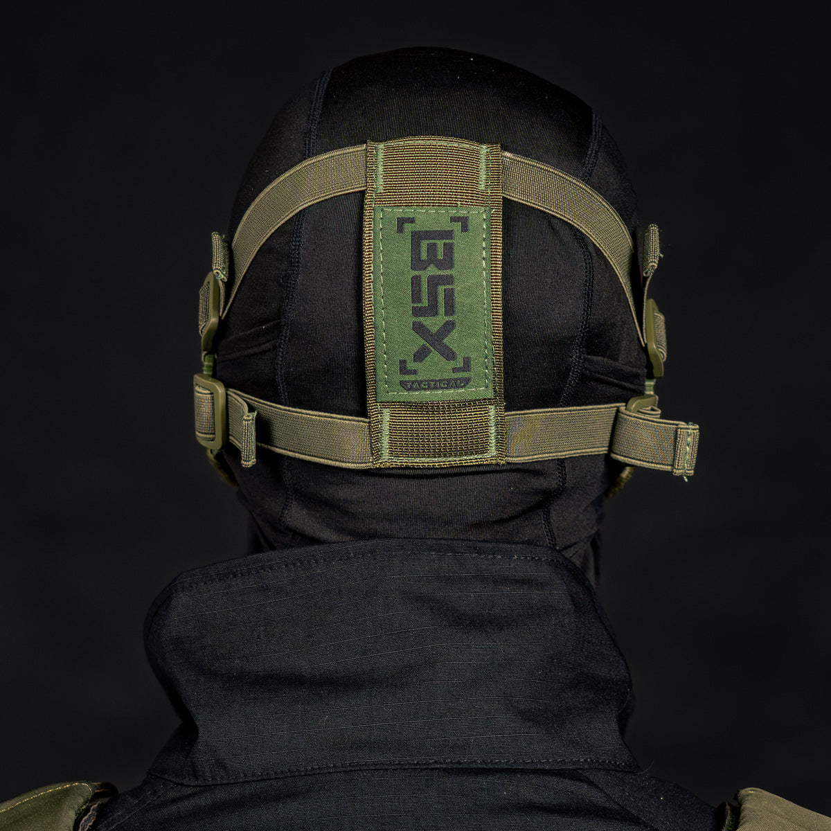 BSX Outlaw Mesh Mask - OD Green
