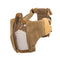 BSX Outlaw Mesh Mask - Tan