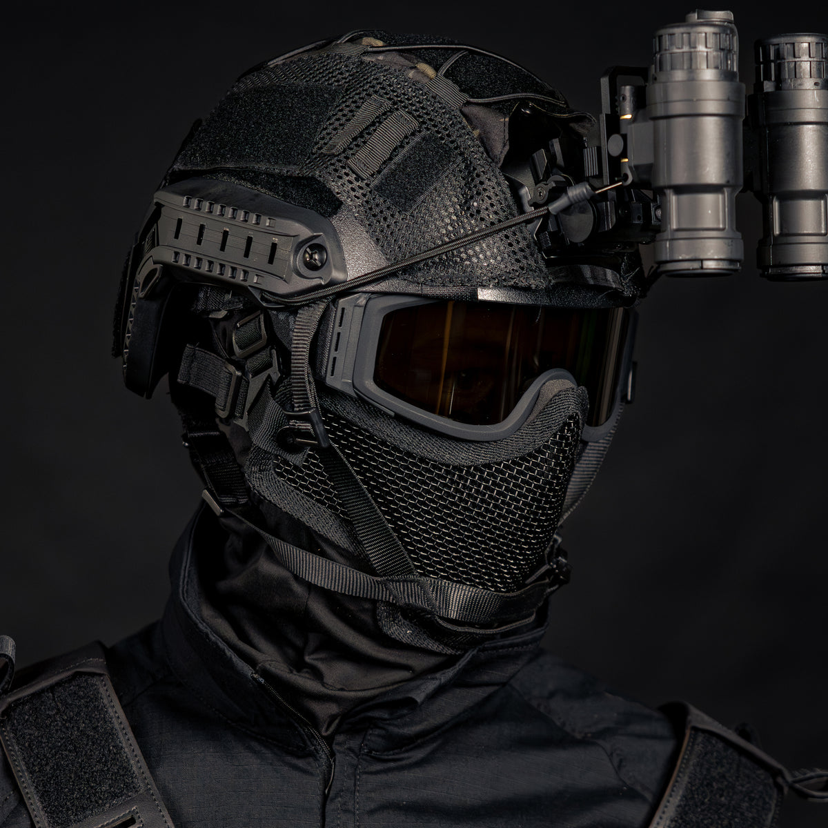 BSX Ranger Mesh Mask - Black