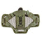 BSX Ranger SKULL Mesh Mask - OD Green