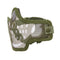 BSX Ranger SKULL Mesh Mask - OD Green