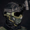 BSX Ranger SKULL Mesh Mask - OD Green