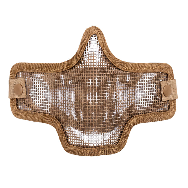 BSX Ranger SKULL Mesh Mask - Tan