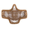 BSX Ranger SKULL Mesh Mask - Tan