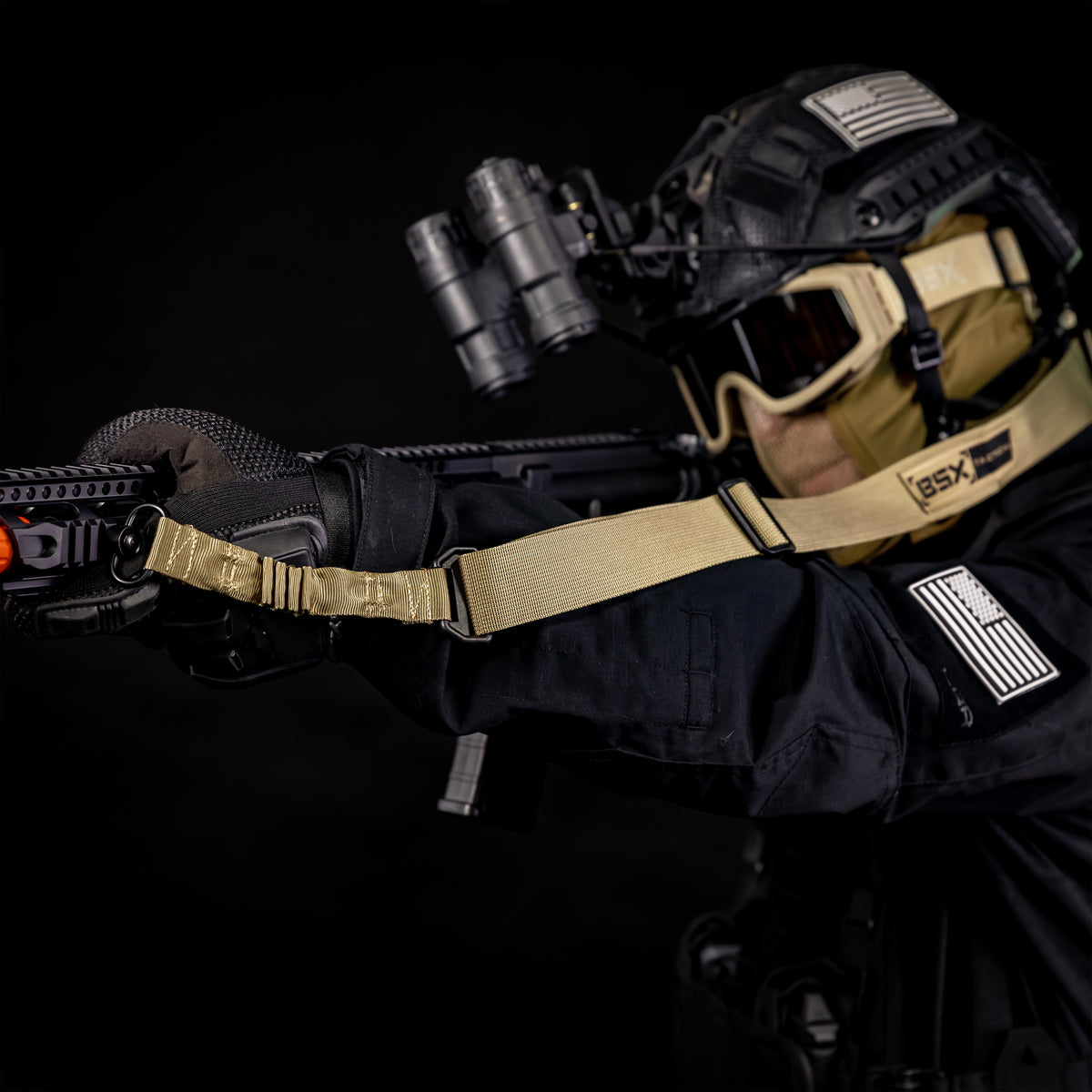 BSX - QD Sling - Double - Tan