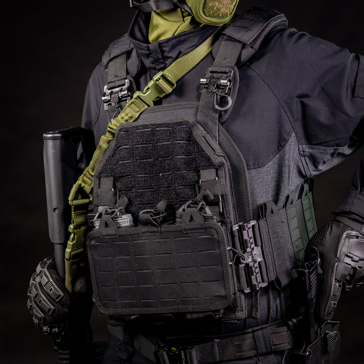 BSX - Clip Sling - Single - Olive