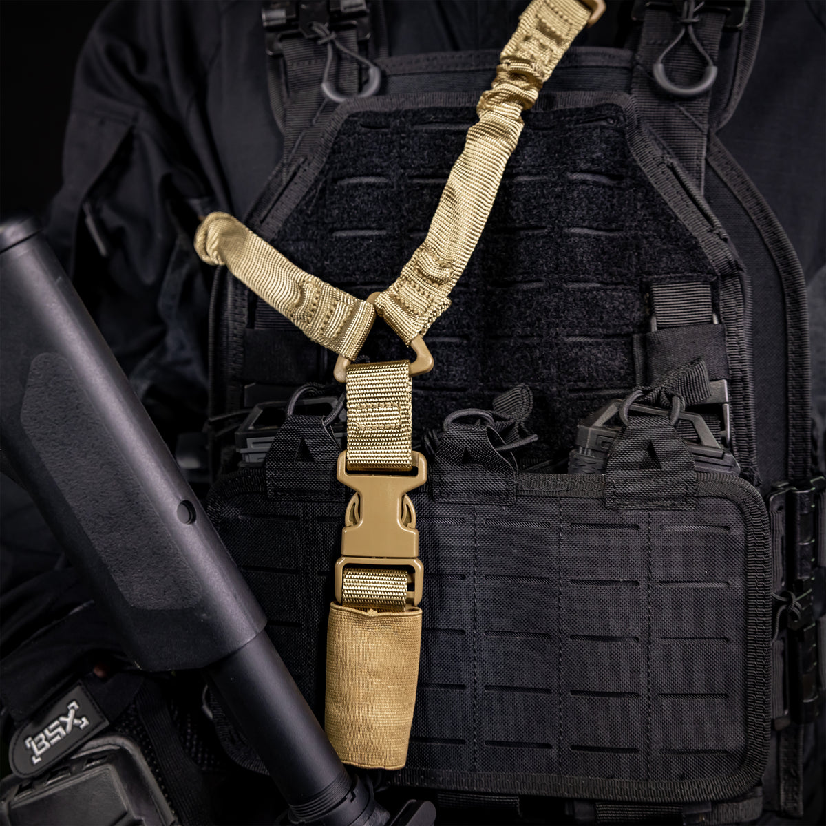 BSX - Clip Sling - Single - Tan