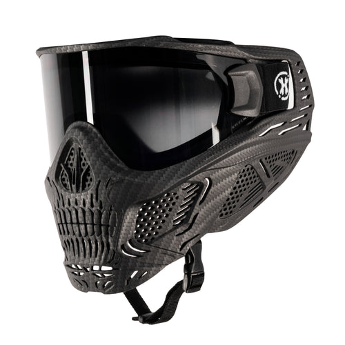 HSTL Skull Goggle Carbon Fiber w/ Smoke Lens