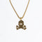 HK Skull Franco Chain - 3mm Gold