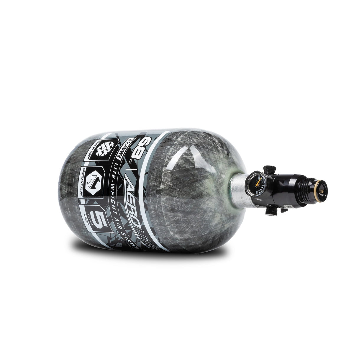 thumbnail image 2 of HK Army Aerolite HPA Tank – 68/4500, Blue, Complete Air System 2 of 2