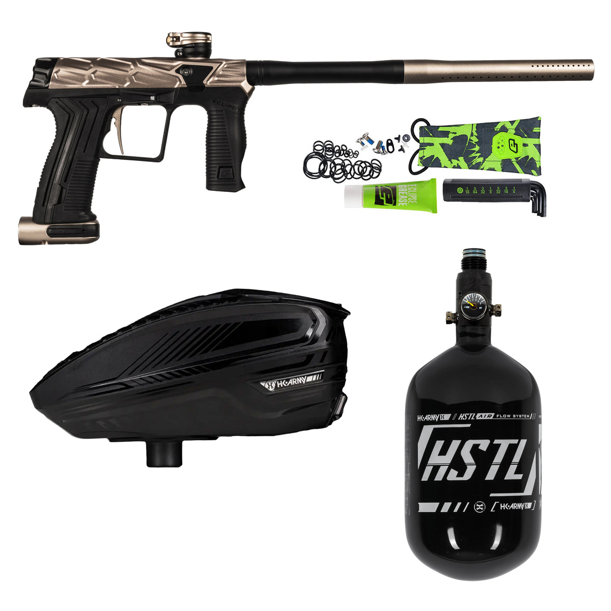 HK ETHA3 MTL Hive Package "Dune" with TFX3 and HSTL® 68ci/4500 Tank