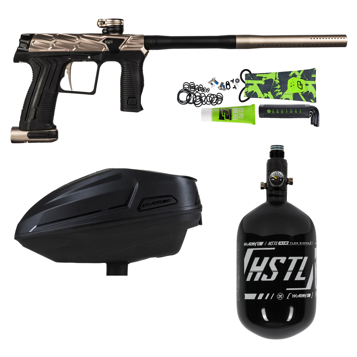 HK ETHA3 MTL Hive Package "Dune" with Sonic Loader and HSTL® 68ci/4500 Tank