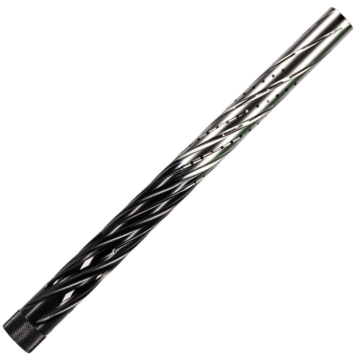 LAZR Elite Orbit Barrel Kit - 15" Black/Silver Fade - Colored Inserts - Cocker Threads