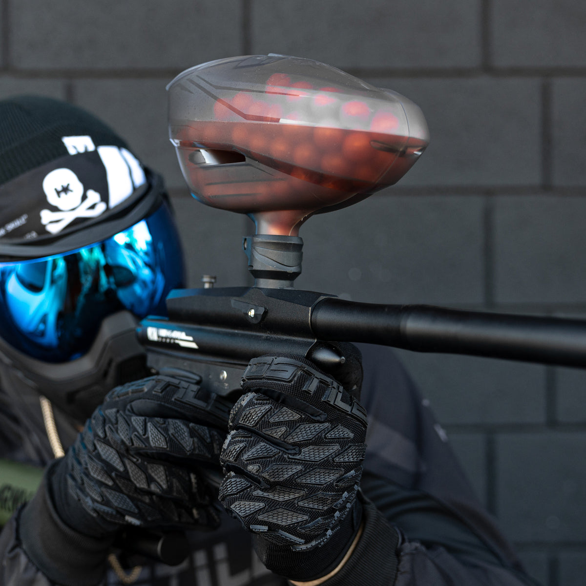 HK Army GFX Gravity-Fed Paintball Hopper Loader In Black - Foto 7