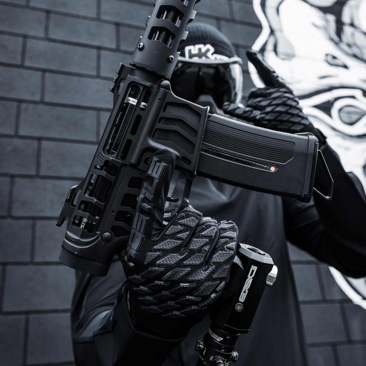 Hostile OPS - Armored Airsoft Gloves - Shadow